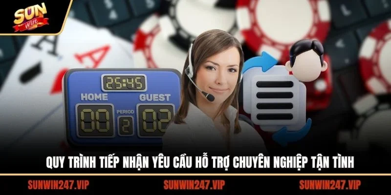 Hỗ trợ SUNWIN tiếp nhận yêu cầu của người chơi với thái độ chuyên nghiệp và tận tình